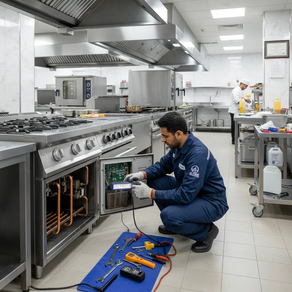 Commercial kitchen maintenance service Saudi Arabia