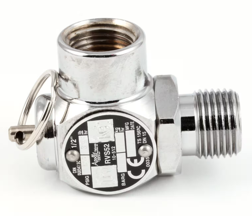 [KE54941-6] Cleveland-Pressure Relief/Safety Valve, 50PSI, 1/2" x 1/2"