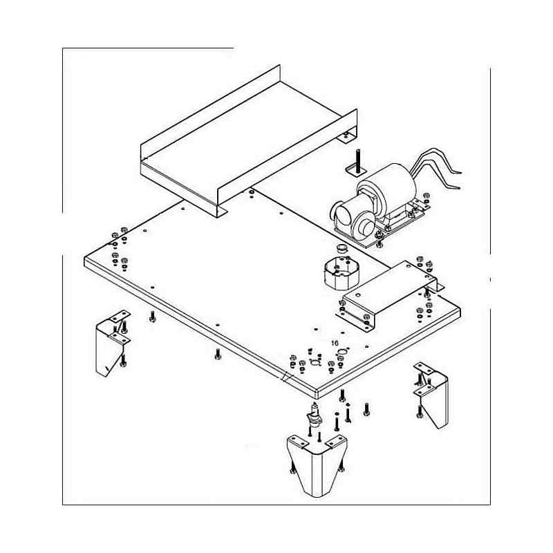 BKI SB5236 Base Assy 120V Fs
