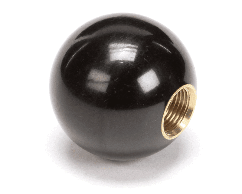 Garland 4526335 Knob, Ball, Black, 1-7/8"