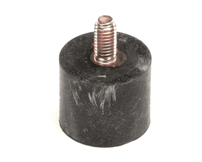 PITCO 60129201 Leg/Rubber Foot, 3/4" x 5/8", 10-32 Stud