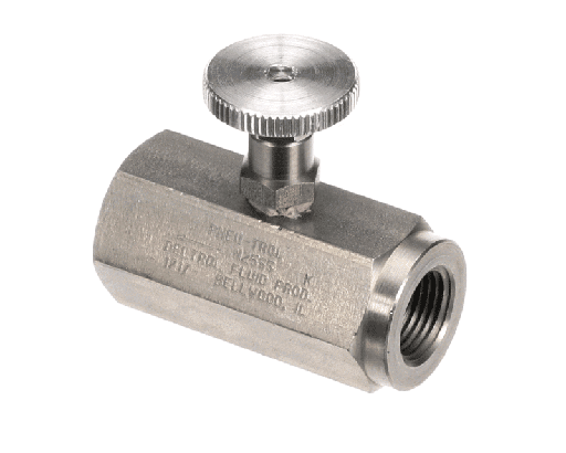 [PT60169002] PITCO 60169002 Needle Valve, Flow Restrictor, 3/8" Female NPT, Stainless Steel