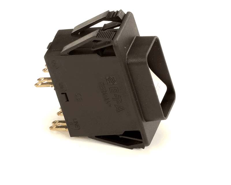 PITCO PP10470 Circuit Breaker, 4A, DPST, Rocker, 250V