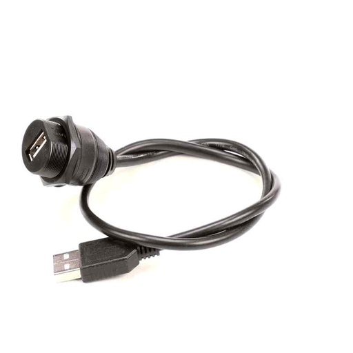 [PT60195501] PITCO 60195501 USB Cord, Female/Male, Panel Mount
