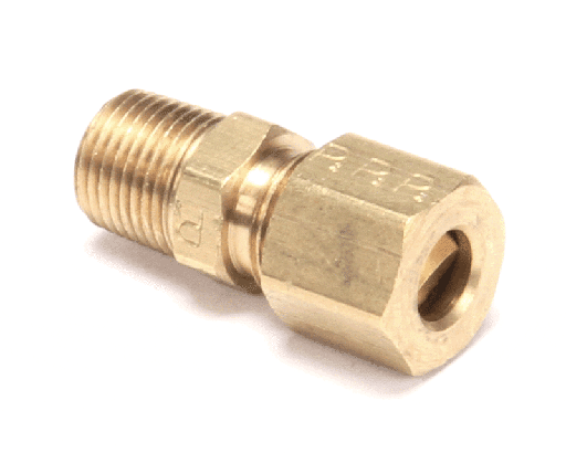 [PTPP10934] PITCO PP10934 Compression Fitting, Brass, Straight, 1/4TU x 1/8MPT