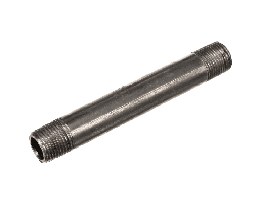 [PTP7037100] PITCO P7037100 Nipple, 1/2" x 5-1/2", Black