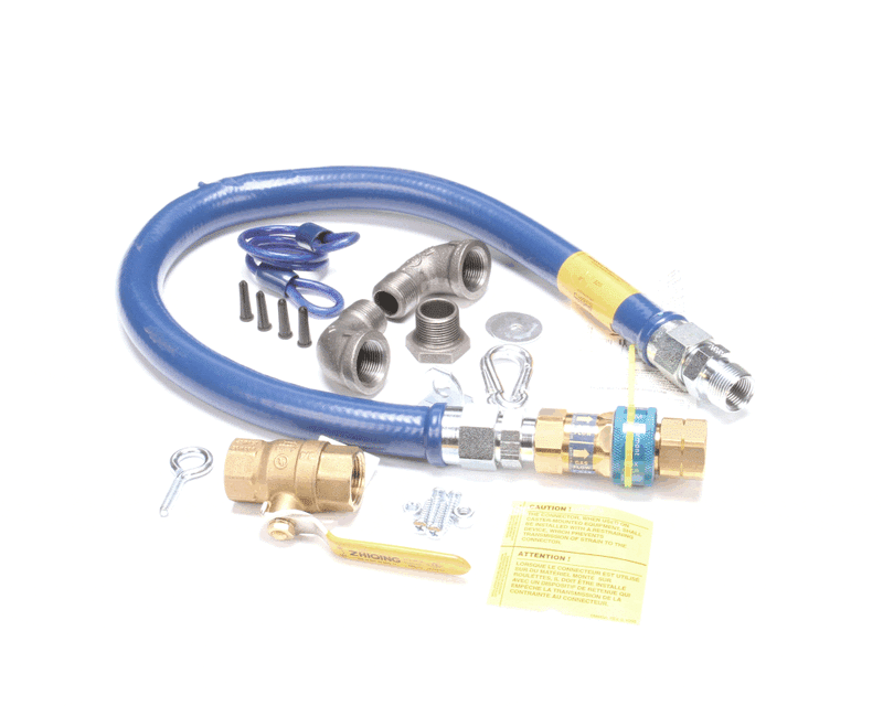 PITCO B8003102 Gas Hose Blue 3/4" X 36" With Quick Disconnect