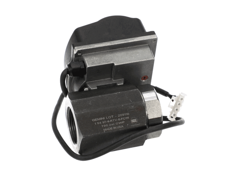 PITCO 130-000003-002 Drain Valve, 1-1/4", Automatic 24 Volt DC