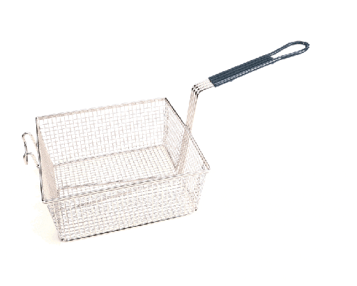 [PTP6072123] PITCO P6072123 Fry Basket with Front Hook & Insulated Handle, Regular Mesh, 11-1/2" x 11-1/2" x 4-1/4", Model 12 Fryer