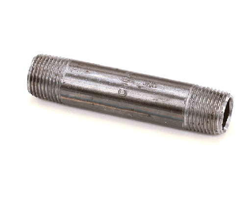 [PTP7037306] PITCO P7037306 Nipple, 3/8" x 3", Black Iron