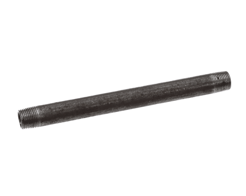 PITCO P7037314 Nipple, 3/8" IPS x 7" Long, Black Iron