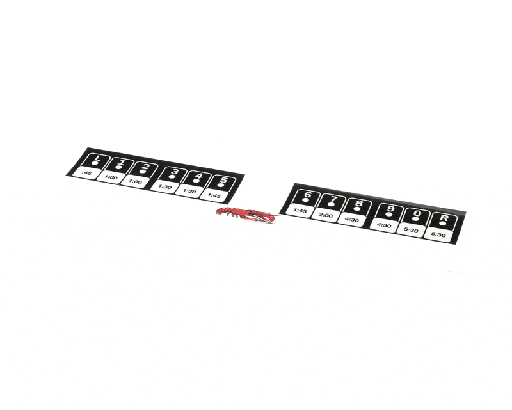 [PTA6111101] PITCO A6111101 Label/Overlay, RL-Fryer, Lobster