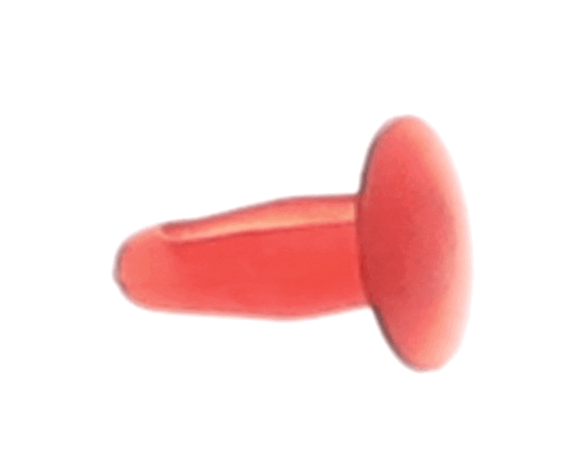 PITCO P0190700 Canoe Clip, Plastic Fastener, Fastex
