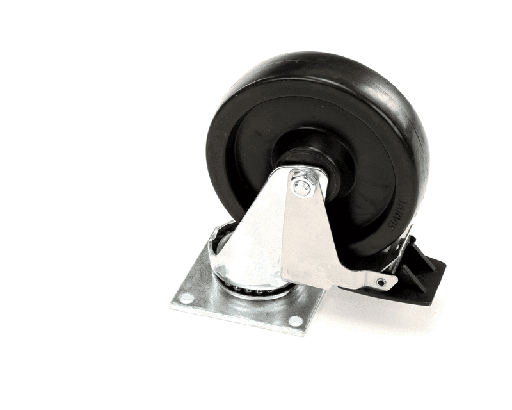 [PT60167201] PITCO 60167201 Caster with Brake, Swivel Plate, Single