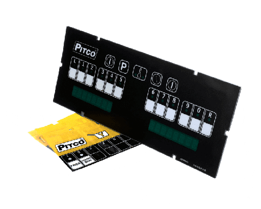 [PT60126805-C] PITCO 60126805-C Computer with Overlay, SGL, BK, Multi