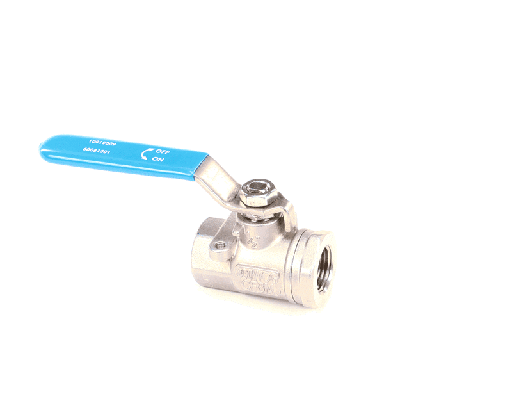 [PT60081501] PITCO 60081501 Ball Valve, 1/2" NPT, Stainless Steel