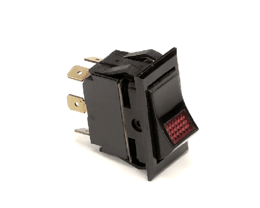 [PTP5047117] PITCO P5047117 Switch, Rocker, Lighted Red, DPDT