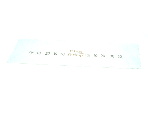 [PTA6085505] PITCO A6085505 Label/Overlay, Hooters Fish/Shrimp, 10-50
