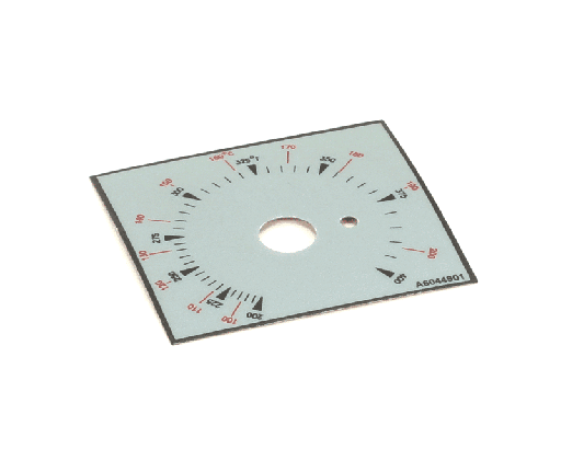 [PTA6044901] PITCO A6044901 Overlay/Label, Temperature Control, 200-400F, 100-200C