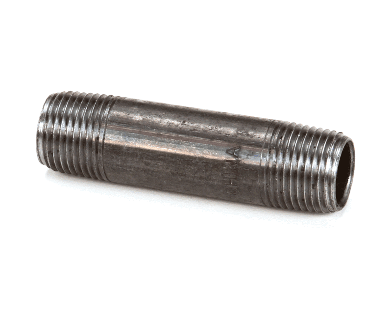 PITCO P7037305 Nipple, 3/8" x 2-1/2", Black