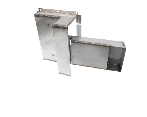 [PT19D058-C] PITCO 19D058-C Blower Box with Flue, 20" x 14"