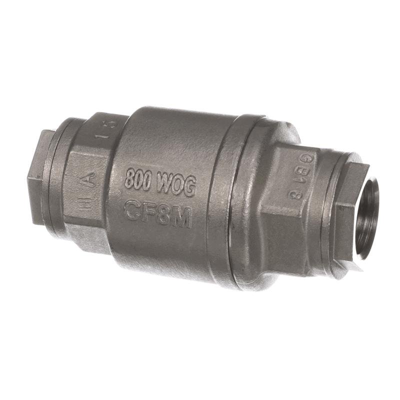PITCO 121-000002-001 Check Valve, 1/2 NPT, 25 PSI Min