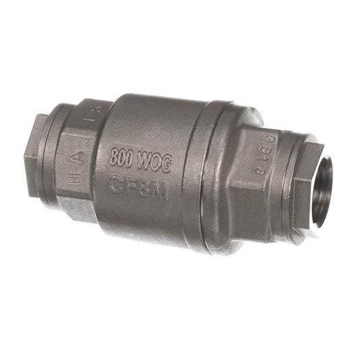 [121-000002-001 60084601 60084602 60084601 60084602] PITCO 121-000002-001 Check Valve, 1/2 NPT, 25 PSI Min