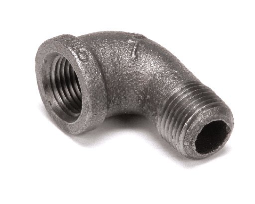 [PTP7037750] PITCO P7037750 Street Elbow, 90 Degree, 1/2", Black Iron