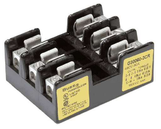 [PTP5045792] PITCO P5045792 Fuse Block, 3 Pole, 480 Volt, 60 Amp