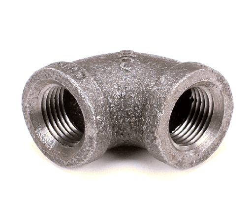 [PTP7037675] PITCO P7037675 Elbow, 90 Degree, 3/8" Inside Thread, Black Iron