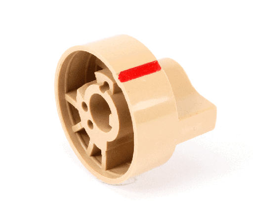 [PTPP10782] PITCO PP10782 Knob, Gas Valve, Beige, with European Symbols