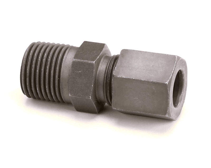 PITCO PP10112 Fitting, 1/2" Compression x 1/2" Outside Thread, Gas Manifold