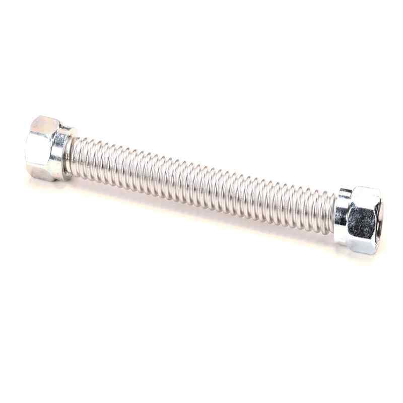 PITCO 60128006 Flex Tubing with Fittings, Non-Gas, 8.5"