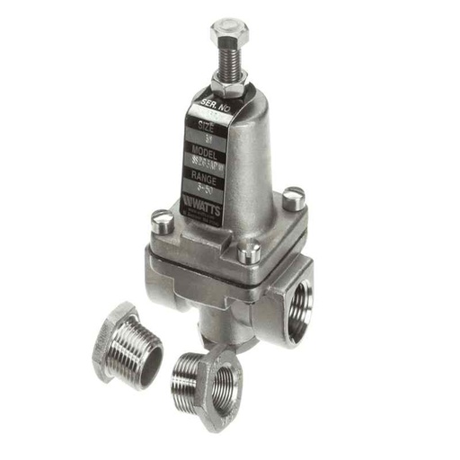 [PT60177801] PITCO 60177801 Water Pressure Regulator, 3-50PSI, 3/8"