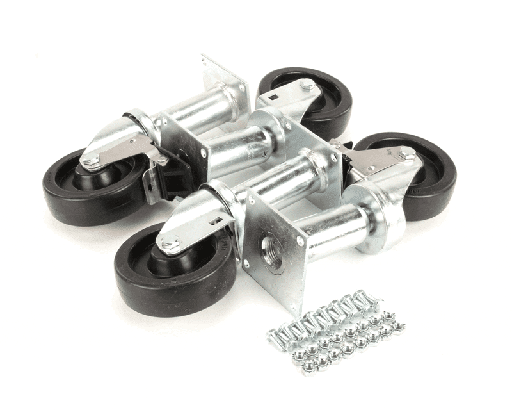 [PTB3901504] PITCO B3901504 Caster with Hardware, 9", Pack of 4