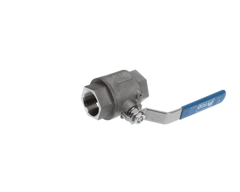 PITCO P6071786 Ball Valve, Drain, 1-1/2",