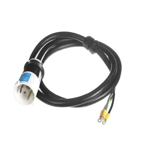 [PT60129102] PITCO 60129102 Power Cord with Male Plug & Strain Relief Bushing, Twist-Lock, 30 AMP, 250 Volt, L6-30P
