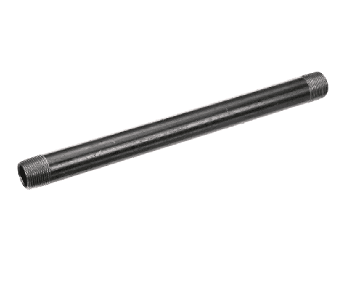 [PT60131307] PITCO 60131307 Nipple, 3/4" x 12", Black Iron