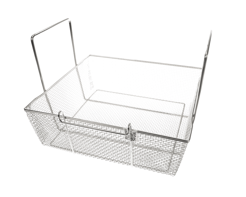 PITCO P6072180 Wire Basket, 17 X 17 X 5 3/4, 2 Handle