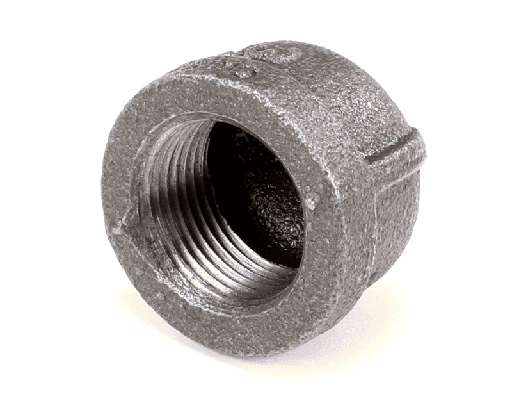 [PT60113401] PITCO 60113401 Pipe Cap, 3/4-14, Black Iron