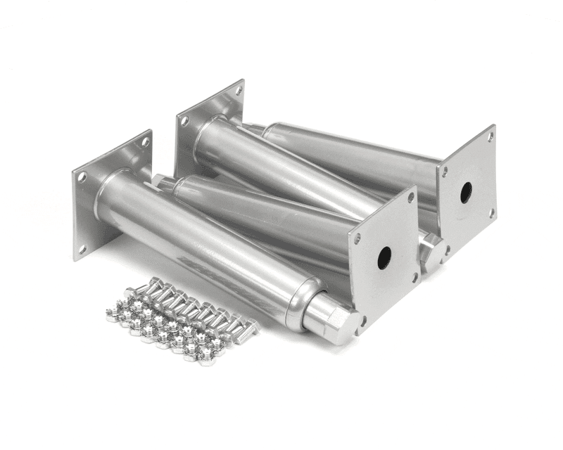 PITCO B3900704 Leg Set with Hardware, 9", Set of 4