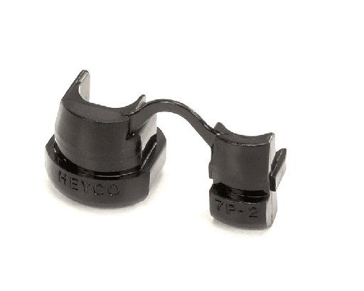 Crathco 61479 Strain Relief Bushing, 3/4", Black