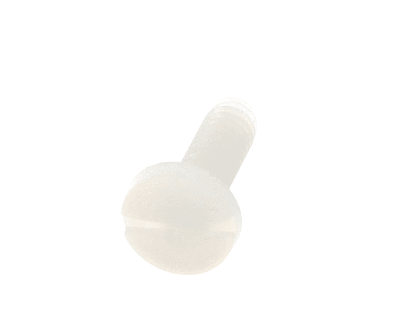 Crathco 86087 Screw, Slotted, 8-32 x 1/2", Nylon