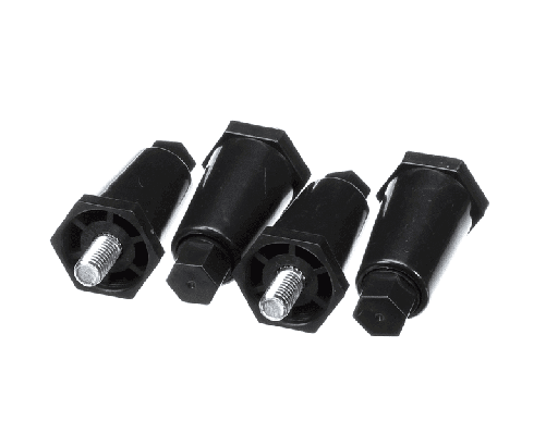 Crathco M034AL Legs Set, 2.5 Plastic
