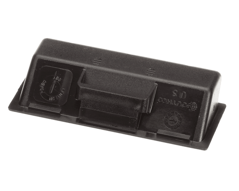 Crathco M894A Door Handle, Pocket Pull, Snap-In, Black, GB5