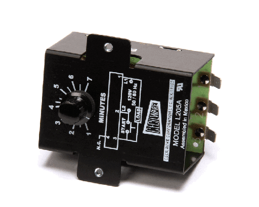 Crathco L205A Timer, Adjusable 2-7 Minute, 120V, FE/CL/CH