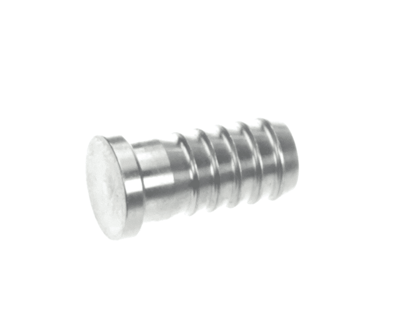 Crathco 61232 Plug, 3/8", Barbed, Stainless Steel