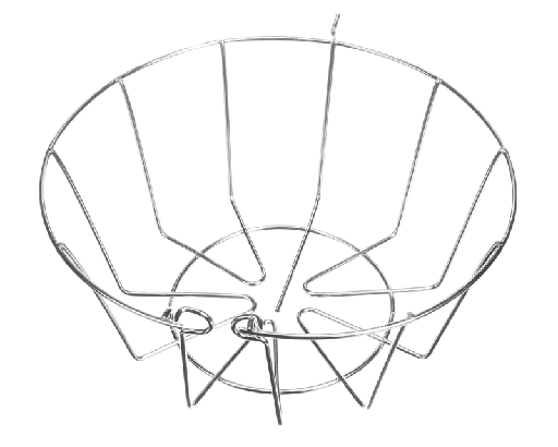 [A542074] Crathco A542074 BB2.0 Columbia Wire Basket EPO