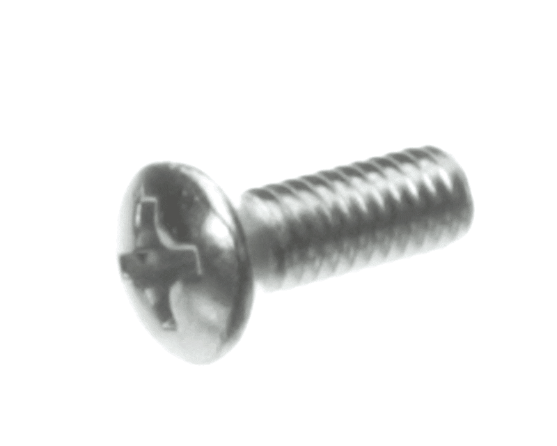 Crathco 86808 Screw, 8-32 x 1/2", PH, OV, ZNC