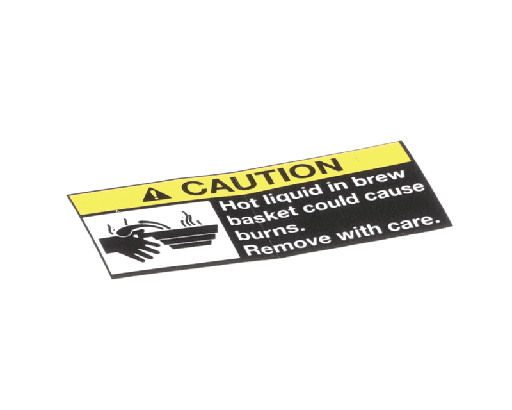 [71949] Crathco 71949 Decal, Caution Hot Liquid, A71949